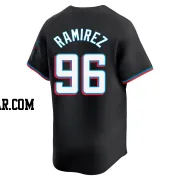 Agustin Ramirez Men's Miami Marlins Black Limited Alternate Jersey