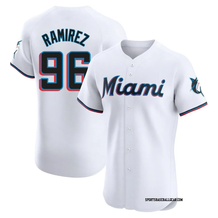 Agustin Ramirez Men's Miami Marlins White Elite Home Jersey