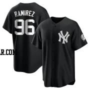 Agustin Ramirez Men's New York Yankees Black/White Replica Jersey