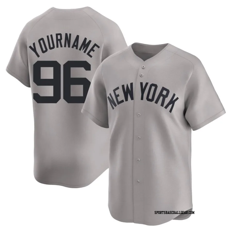 Agustin Ramirez Men's New York Yankees Gray Limited Away Jersey