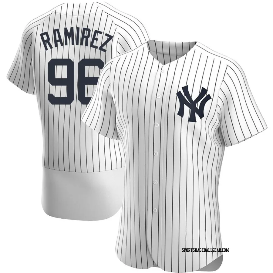 Agustin Ramirez Men's New York Yankees White Authentic Home Jersey