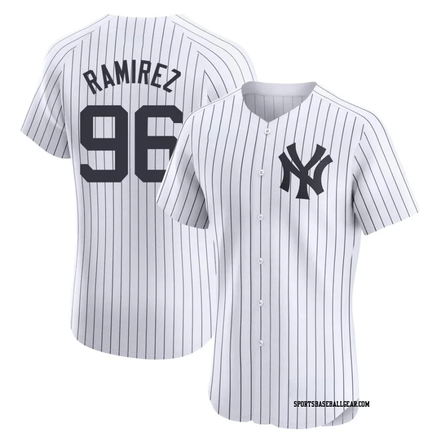 Agustin Ramirez Men's New York Yankees White Elite Home Jersey