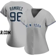 Agustin Ramirez Women's New York Yankees Gray Authentic Road Name Jersey