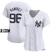 Agustin Ramirez Women's New York Yankees White Limited Yankee Home Jersey