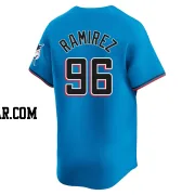 Agustin Ramirez Youth Miami Marlins Blue Limited Alternate Jersey