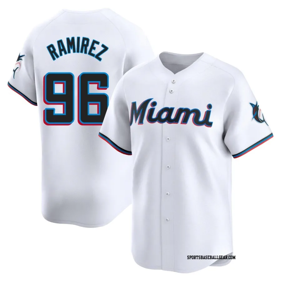 Agustin Ramirez Youth Miami Marlins White Limited Home Jersey