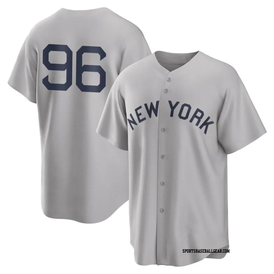 Agustin Ramirez Youth New York Yankees Gray Replica 2021 Field of Dreams Jersey