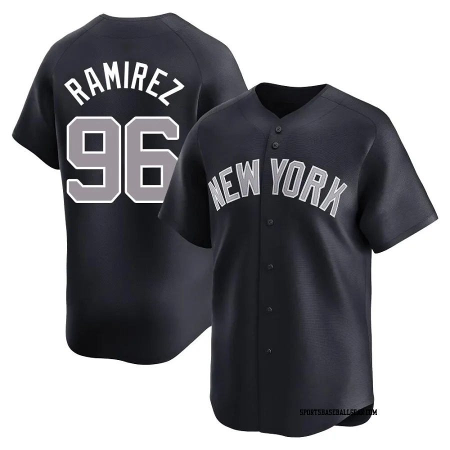 Agustin Ramirez Youth New York Yankees Navy Limited Alternate Jersey