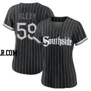 A.J. Alexy Women's Chicago White Sox Black Authentic 2021 City Connect Jersey