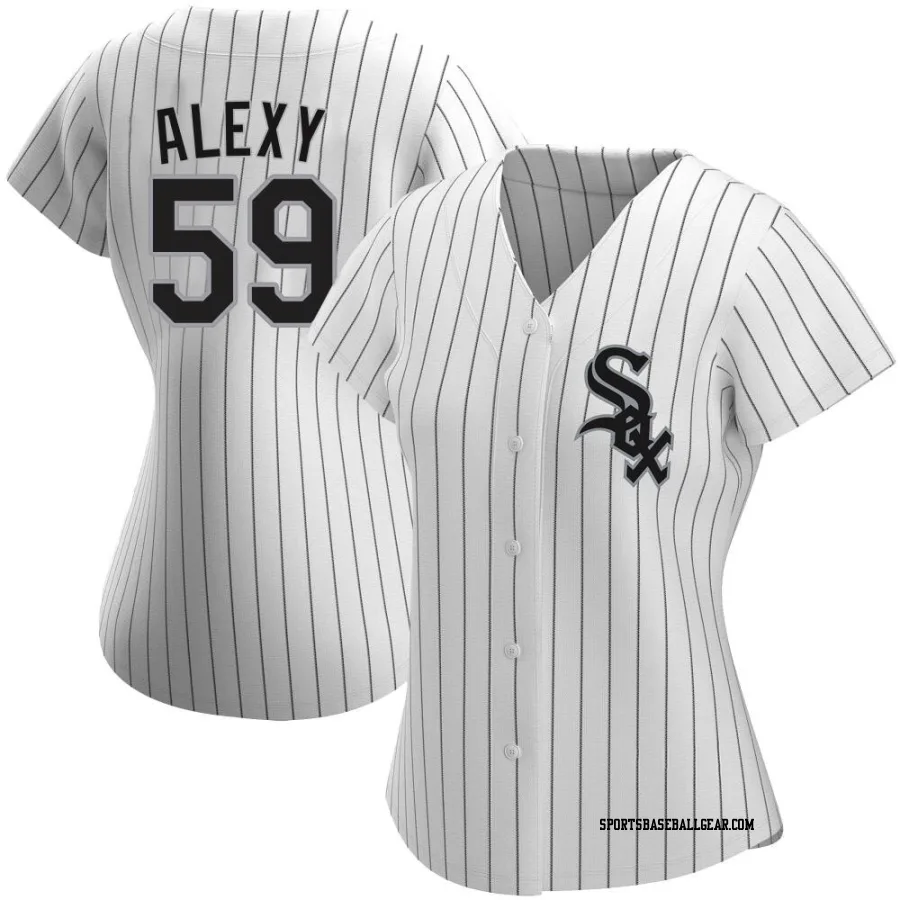 A.J. Alexy Women's Chicago White Sox White Replica Home Jersey