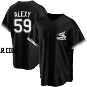 A.J. Alexy Youth Chicago White Sox Black Replica Spring Training Jersey