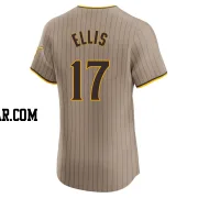 A.J. Ellis Men's San Diego Padres Brown Elite Alternate Jersey