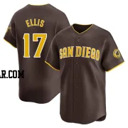 A.J. Ellis Men's San Diego Padres Brown Limited Away Jersey