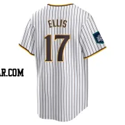 A.J. Ellis Men's San Diego Padres White Replica 2024 World Tour Seoul Series Home Jersey