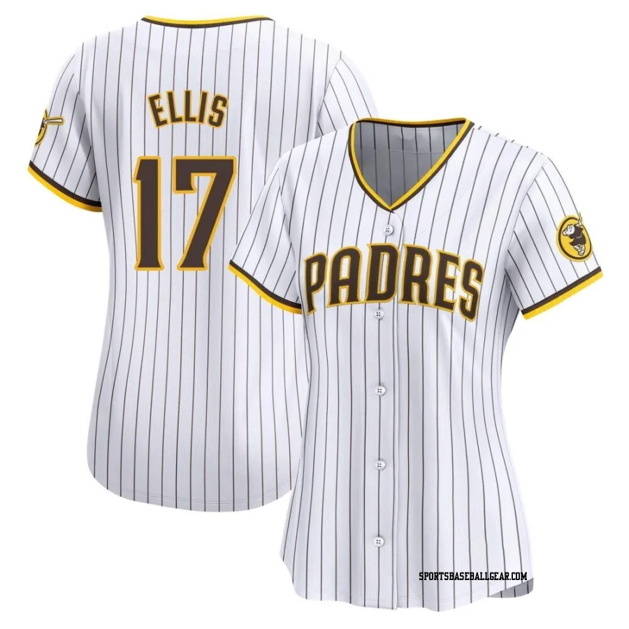 A.J. Ellis Women's San Diego Padres White Limited Home Jersey