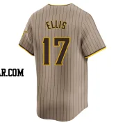 A.J. Ellis Youth San Diego Padres Limited Tan Alternate Jersey