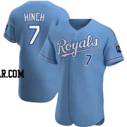 A.j. Hinch Men's Kansas City Royals Light Blue Authentic Alternate Jersey