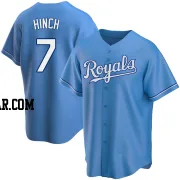 A.j. Hinch Men's Kansas City Royals Light Blue Replica Alternate Jersey