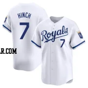 A.j. Hinch Men's Kansas City Royals White Limited Home Jersey