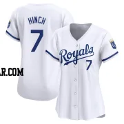 A.j. Hinch Women's Kansas City Royals White Limited Home Jersey