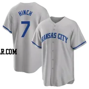 A.j. Hinch Youth Kansas City Royals Gray Replica 2022 Road Jersey