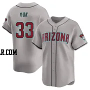 A.J. Puk Men's Arizona Diamondbacks Gray Limited Away Jersey