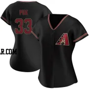 A.J. Puk Women's Arizona Diamondbacks Black Replica Alternate Jersey