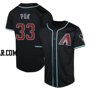 A.J. Puk Youth Arizona Diamondbacks Black Limited Alternate Jersey