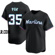 A.J. Puk Youth Miami Marlins Black Limited Alternate Jersey