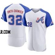 AJ Smith-Shawver Men's Atlanta Braves White Authentic 2023 City Connect Jersey