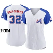 AJ Smith-Shawver Women's Atlanta Braves White Authentic 2023 City Connect Jersey