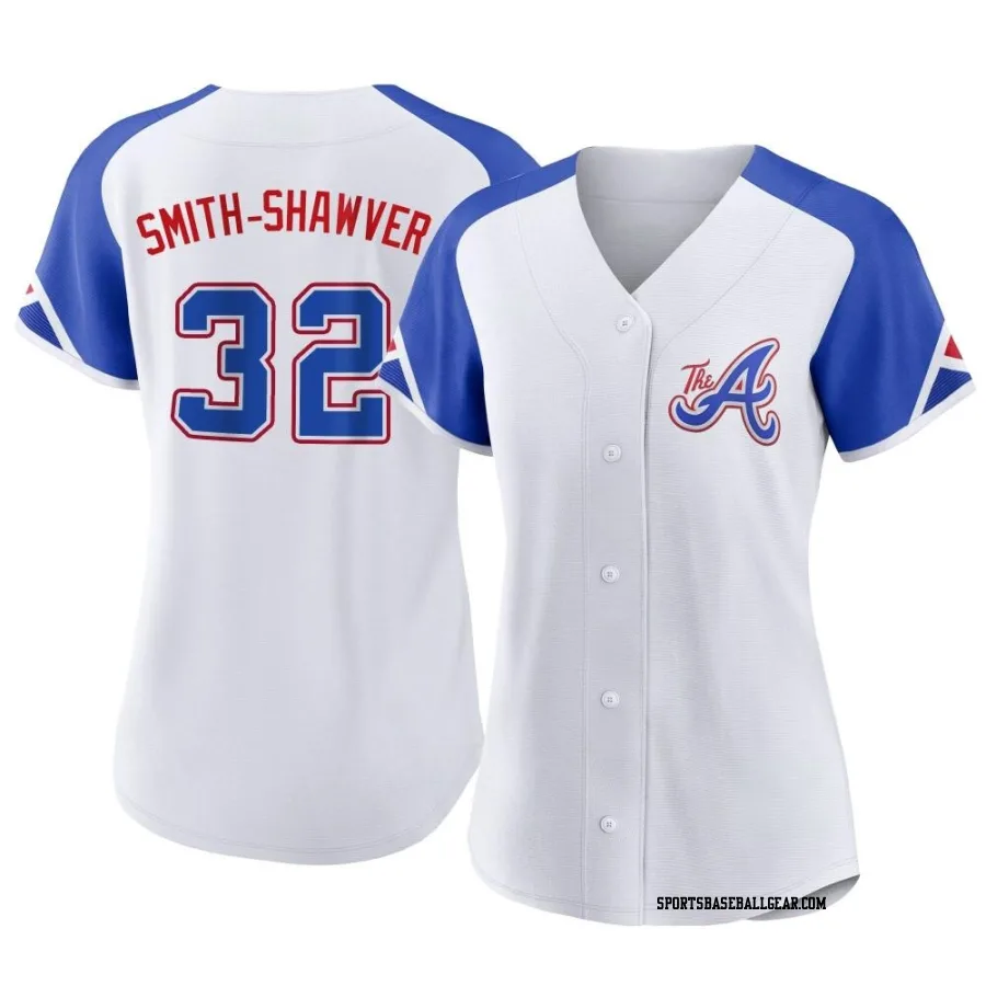 AJ Smith-Shawver Women's Atlanta Braves White Authentic 2023 City Connect Jersey