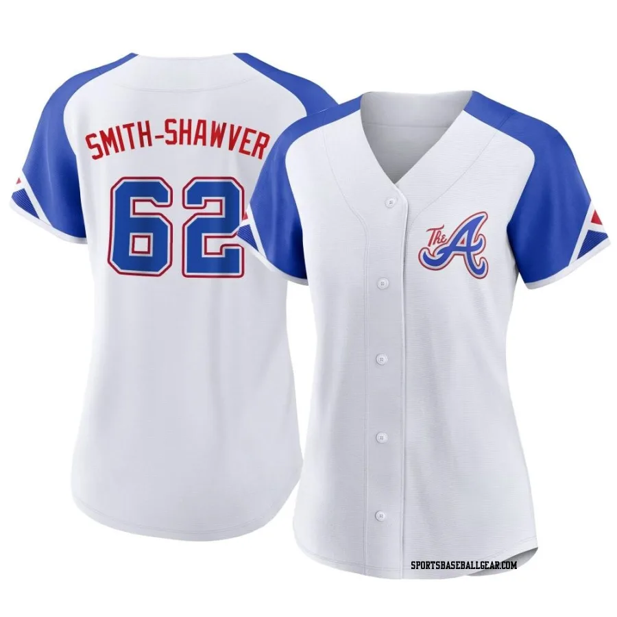 AJ Smith-Shawver Women's Atlanta Braves White Authentic 2023 City Connect Jersey