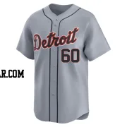 Akil Baddoo Men's Detroit Tigers Gray Limited Road Jersey