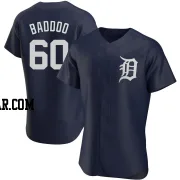 Akil Baddoo Men's Detroit Tigers Navy Authentic Alternate Jersey