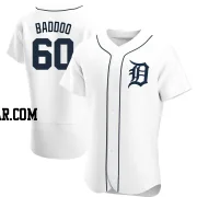 Akil Baddoo Men's Detroit Tigers White Authentic Home Jersey