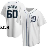 Akil Baddoo Men's Detroit Tigers White Replica Home Jersey