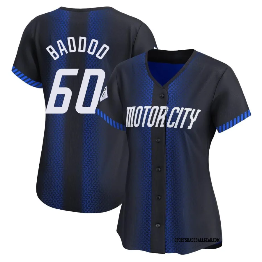 Akil Baddoo Women's Detroit Tigers Blue Limited 2024 City Connect Jersey