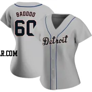 Akil Baddoo Women's Detroit Tigers Gray Authentic Road Jersey