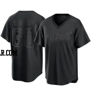 Akil Baddoo Youth Detroit Tigers Black Replica Pitch Fashion Jersey