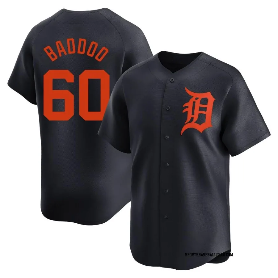 Akil Baddoo Youth Detroit Tigers Navy Limited Alternate Jersey