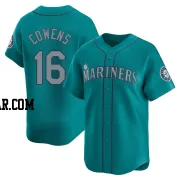 Al Cowens Men's Seattle Mariners Aqua Limited Alternate Jersey