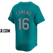 Al Cowens Men's Seattle Mariners Aqua Limited Alternate Jersey