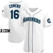 Al Cowens Men's Seattle Mariners White Authentic Home Jersey