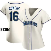 Al Cowens Women's Seattle Mariners Cream Authentic Alternate Jersey