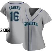 Al Cowens Women's Seattle Mariners Gray Authentic Road Jersey