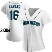 Al Cowens Women's Seattle Mariners White Authentic Home Jersey