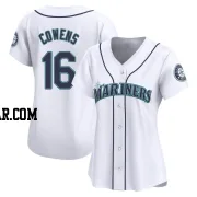 Al Cowens Women's Seattle Mariners White Limited Home Jersey