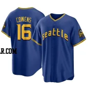 Al Cowens Youth Seattle Mariners Royal Replica 2023 City Connect Jersey