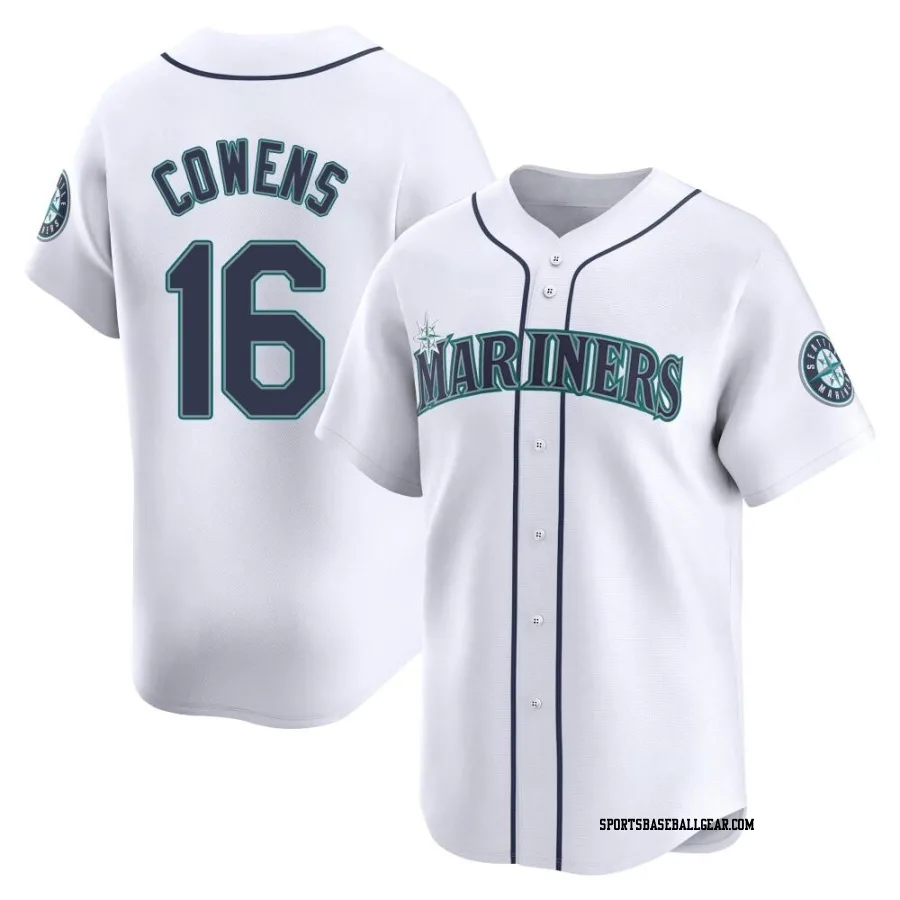 Al Cowens Youth Seattle Mariners White Limited Home Jersey